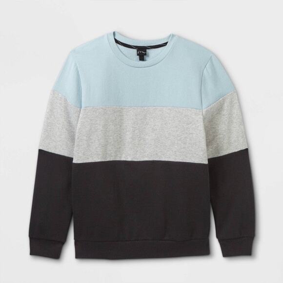 Back to School Art Class Colorblock Crew Neck Pullover Sweatshirt NWT Sz XXL 18 - Picture 1 of 3